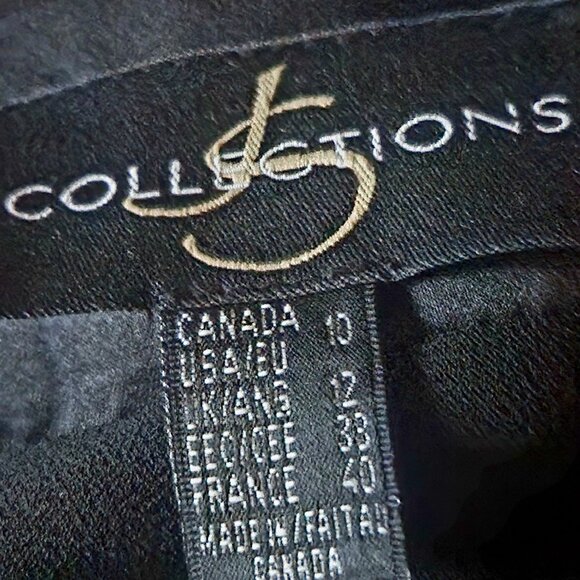 Ruffles, ruffles - chic maxi skirt from JSCollections Sz 10 Black - Picture 5 of 5